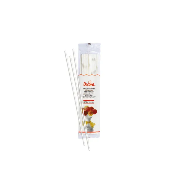 Pagaliukai Cake Pop, tvirtai susuktas popierius, L 152 mm, D 380 mm, 25 vnt