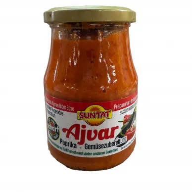 Paprikas mērce SUNTAT Ajvar, asa, 340g