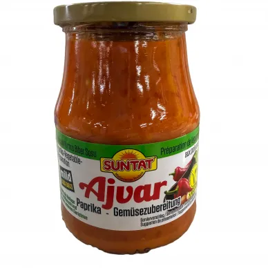 Paprikas mērce SUNTAT Ajvar, maiga, 340g