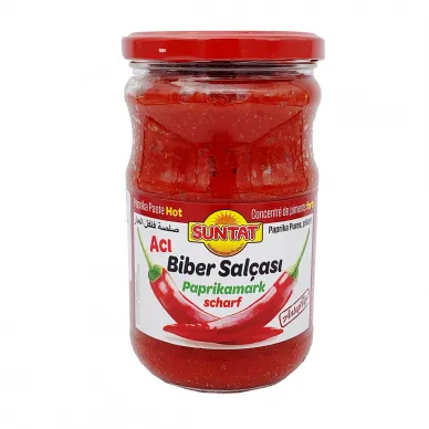 Paprikas pasta, SUNTAT, pikanta, 630g