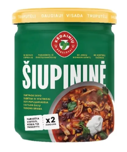 Paruošta šiupininė sriuba KĖDAINIŲ, 480g