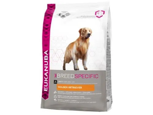 Pašaras šunims EUKANUBA, suaugusiems Ausaspalvių retriverių veislės šunims, 12 kg