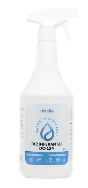 Paviršių ir rankų dezinfekantas DoMILE DC-124, 1 l