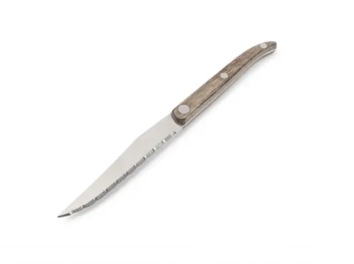 Peilis Carve Grey, kepsniams, nerūdijantis plienas/pakka medis, 4 vnt