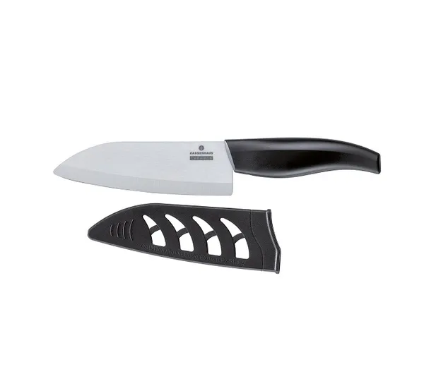 Peilis Ceraplus Santoku, su dėklu, keramika/plastikas, L 14 cm, vnt