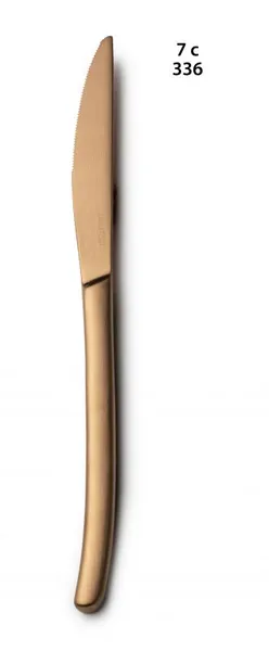 Peilis Nature Copper, 18/0, L 23,7 cm, 12 vnt