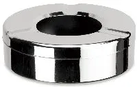 Peleninė, metalas, D 8,6 cm, H 4,5 cm, vnt
