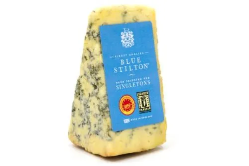 Pelėsinsis sūris Blue Stilton SINGLETONS & CO, mėlynasis, PDO, 150g