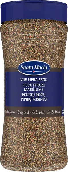 Penkių rūšių pipirų mišinys SANTA MARIA, 190g