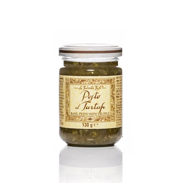 Pesto padažas LA FAVORITA, bazilikų su trumais, 130 g