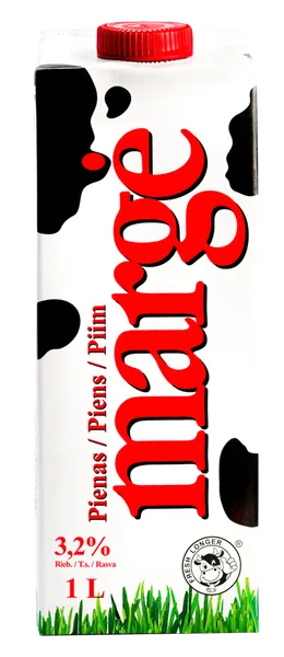 Pienas UAT MARGĖ, 3,2%, 1 l