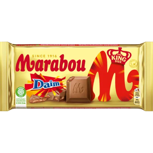 Piena šokolāde MARABOU Daim, 220 g