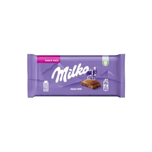 Milka piena šokolāde 45g
