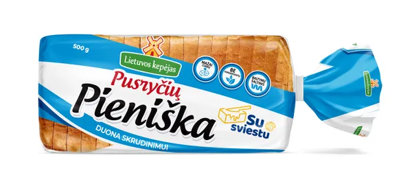 Pieniška Pusryčių duona skrudinimui, 500 g