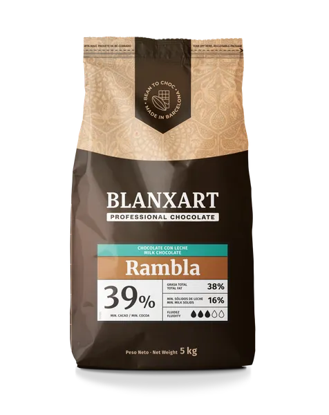 Pieniškas šokoladas BLANXART, Rambla, 5 kg
