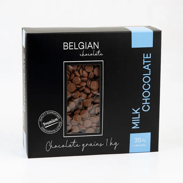 Pieniškas šokoladas VELICHE 35%, 1 kg