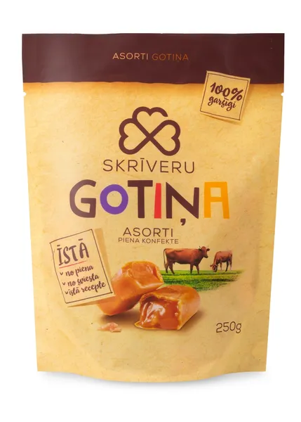 Konfekte piena Skrīveru gotiņa assorti 250g
