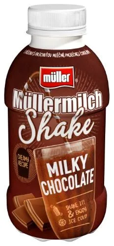 Pieno gėrimas MÜLLERMILCH SHAKE, pieninio šokolado skonio, 400 g