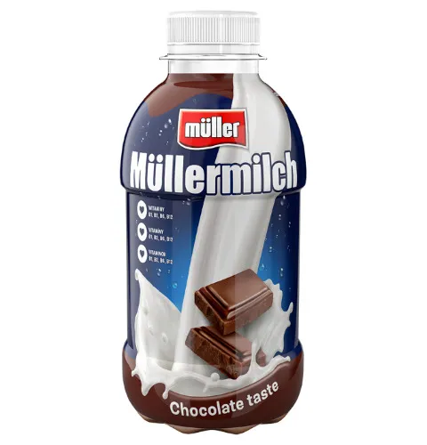 Pieno gėrimas MÜLLERMILCH, šokolado skonio,400g