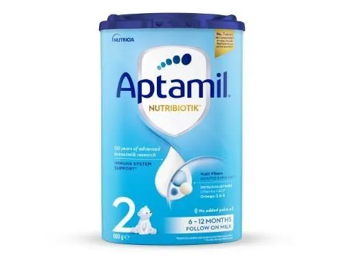 Pieno mišinys APTAMIL 2, nuo 6 mėn., 800 g