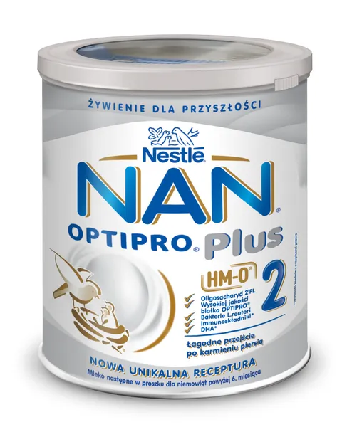 Pieno mišinys NAN OPTIPRO Plus 2, nuo 6 mėnesių, 800 g