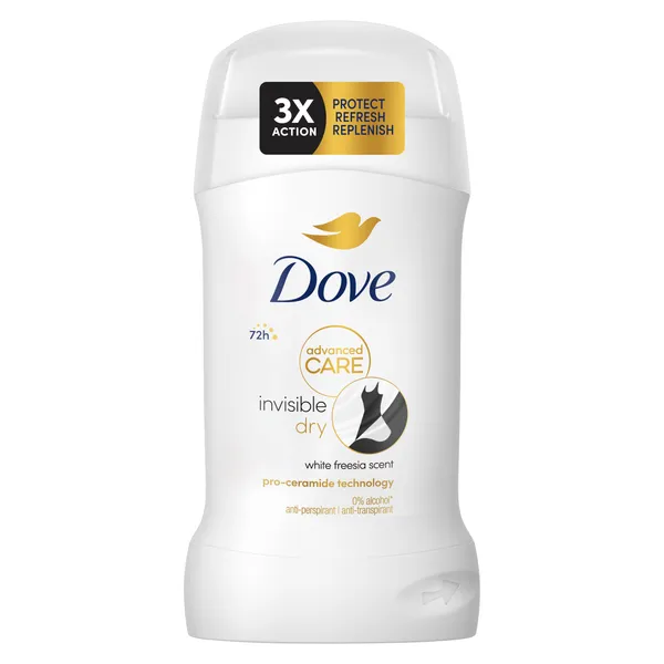 Piešukinis dezodorantas DOVE Invisible dry, moterims,50 ml