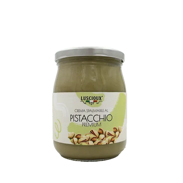Pistacijų riešutų kremas LUSCIOUX, įdarui, 20%, 550 g