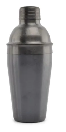 Plaktuvas kokteiliams Cobbler Antique Black, nerūdijantis plienas, 570 ml, H 21,4 cm, vnt