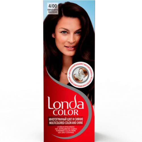 Plaukų dažai LONDA Dark Brown 4/00