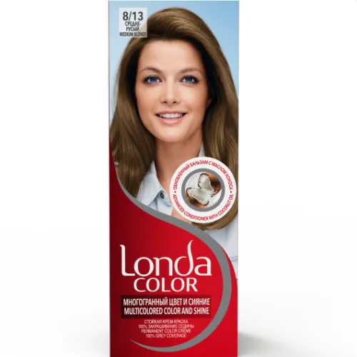 Plaukų dažai LONDA Medium Blonde 8/13