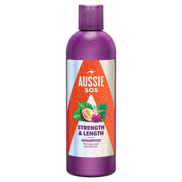 Plaukų šampūnas AUSSIE SOS Strength&Length, 300 ml