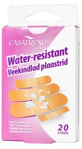Pleistrai CASATREND, atsparūs vandeniui, 20vnt