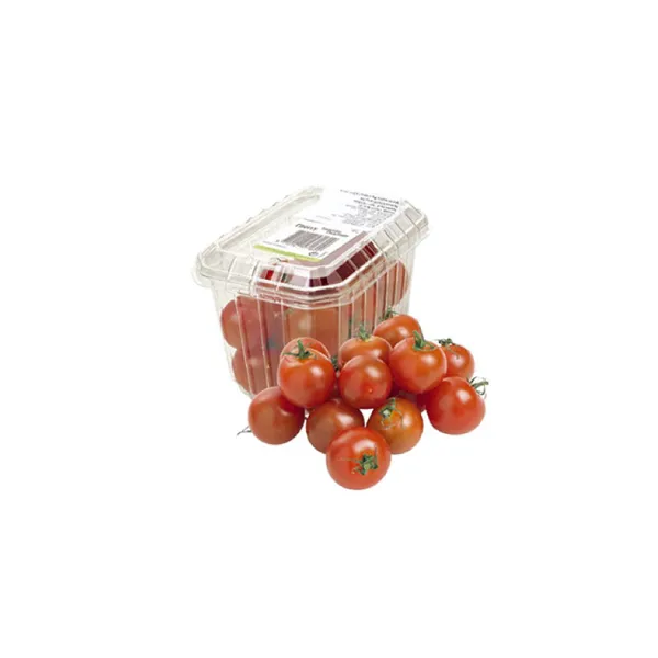 Pomidorai, smulkiavaisiai, I klasė, fasuoti,  250 g.