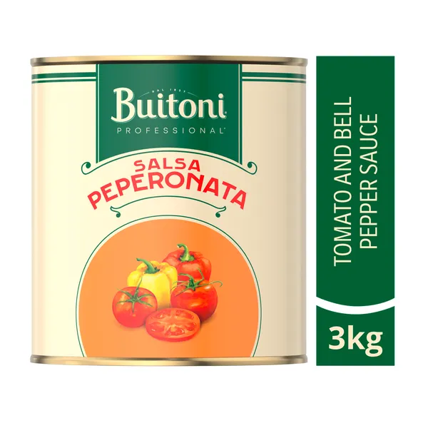 Tomātu un paprikas mērce BUITONI Salsa Peperonata, 3kg