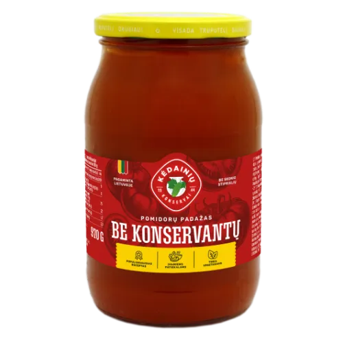 Pomidorų padažas KĖDAINIŲ, be konservantų, 970 g