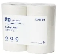 Popieriniai rankšluosčiai TORK Extra Long, 97,5 m, 2 vnt., 120151