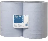 Popieriniai rankšluosčiai W1 TORK Universal, 340 m, 2sl., mėlyni, 128408