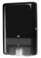 Popierinių rankšluosčių TORK H2 dozatorius, juodos sp., 552008