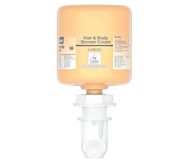 Dušas krēms matiem un ķermenim TORK Luxury Mini S5, 525ml, 425662