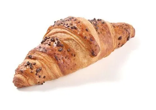 Prancūziškas sviestinis kruasanas DELIFRANCE su šokoladu ir riešutais, 75 g