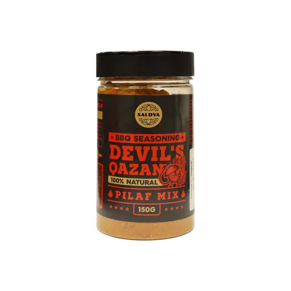 Prieskoniai SALDVA, BBQ plovui, Devil's qazan, 150 g