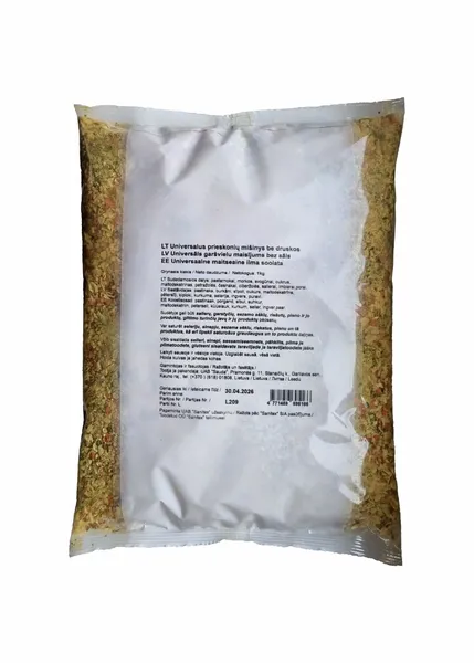 Prieskonių mišinys, be druskos, 1kg