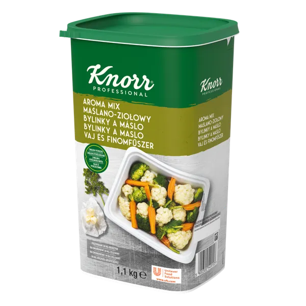 Prieskonių mišinys daržovėms KNORR, Aroma mix, 1,1 kg