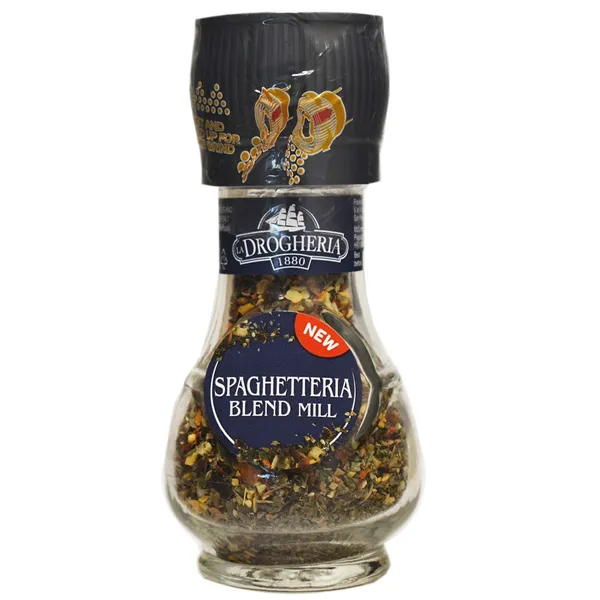 Kaltētu garšvielu un garšaugu maisījums ar sāli  LA DROGHERIA, Spagheteria, 30g