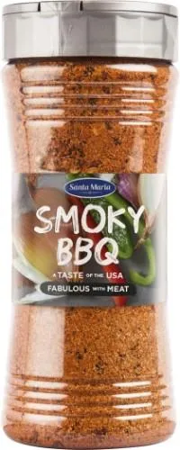 BBQ garšvielu maisījums ar dūmu aromātu 300g,  Santa Maria