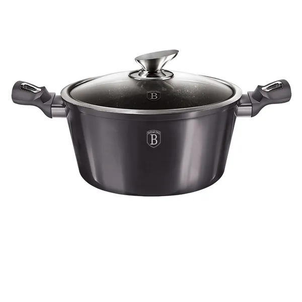 Puodas Carbon, su dangčiu, 2,5 l, D 20 cm, H 10,4 cm, vnt