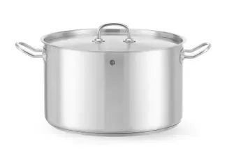 Puodas Kitchen, su dangčiu, nerūdijantis plienas, 15 l, D 32 cm, H 19 cm, vnt