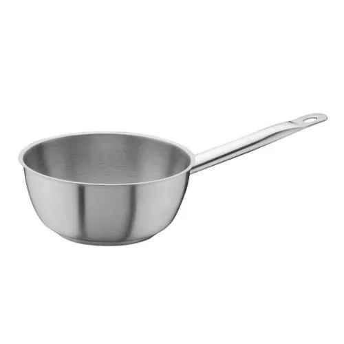 Puodas, su ilga rankena, nerūdijantis plienas 18/10, 0,75 l, D 16 cm, H 6 cm,  vnt