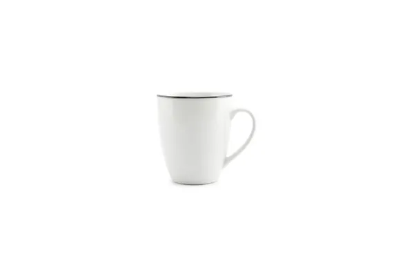 Puodelis Basic Black, porcelianas 380 ml, H 10,5 cm, D 9 cm, vnt