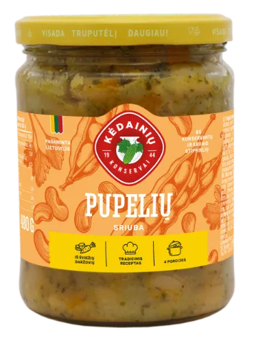 Pupiņu zupa KĖDAINIŲ, 480g